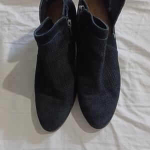 Lucky Brand Black Ankle Boots